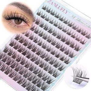 Self Adhesive Eyelashes Natural Self Adhesive Lash Clusters Pre Glued Eyelash